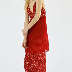 Free People Fame and Partners Kayla Tiered Gown
